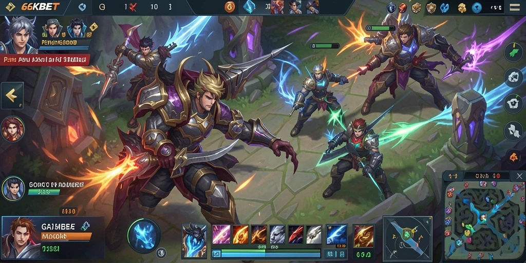 Gameplay seru dan strategi dalam 66KBET yang menantang.
