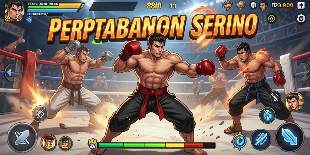 Screenshot gameplay 88ID yang mendebarkan dan beraksi.