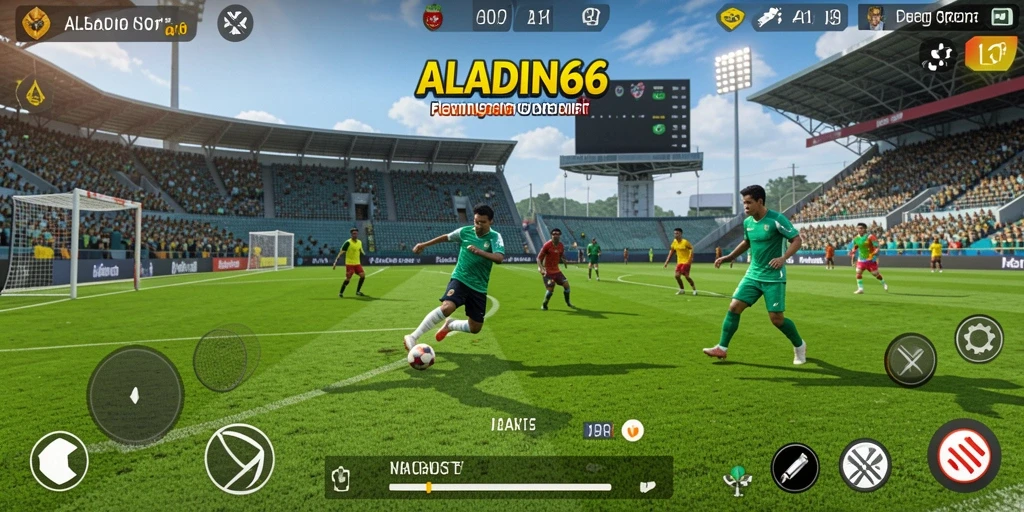 Tampilan gameplay seru dari ALADIN66 dengan berbagai olahraga.