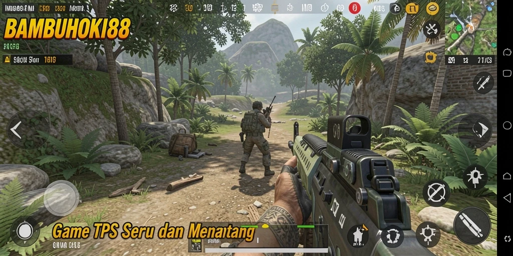 Gameplay seru dan grafis memukau dari BAMBUHOKI88.
