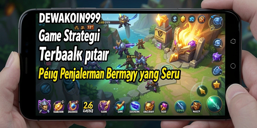 Tampilan seru gameplay DEWAKOIN99 dengan strategi yang mendalam.