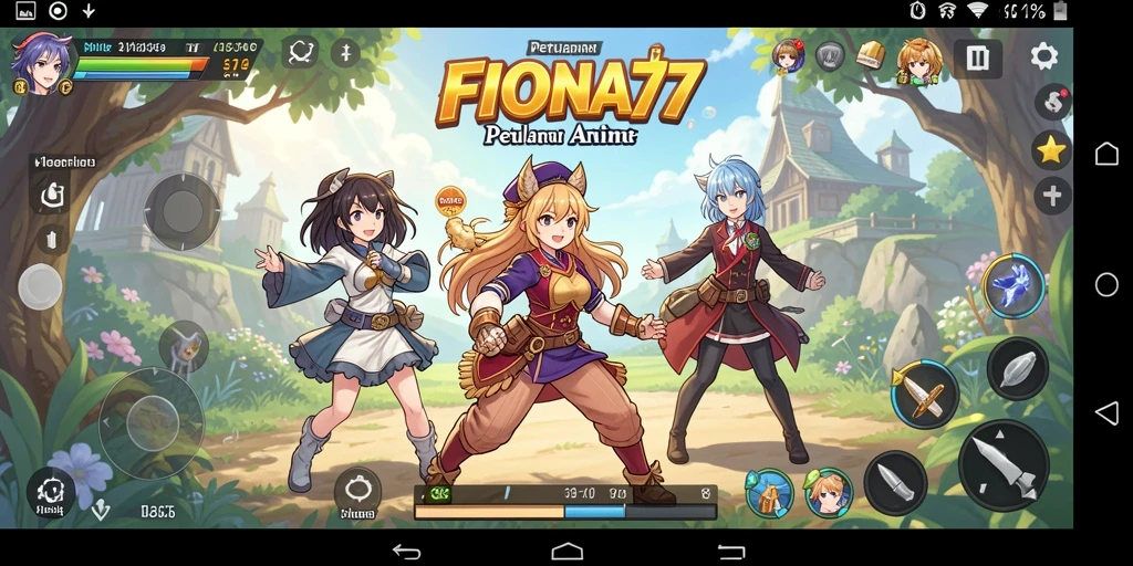 Gameplay menarik dalam dunia Anime yang penuh petualangan.