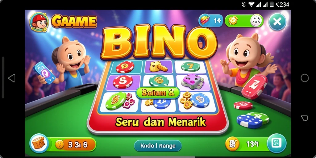 Tampilan gameplay K234 yang penuh warna dan seru.