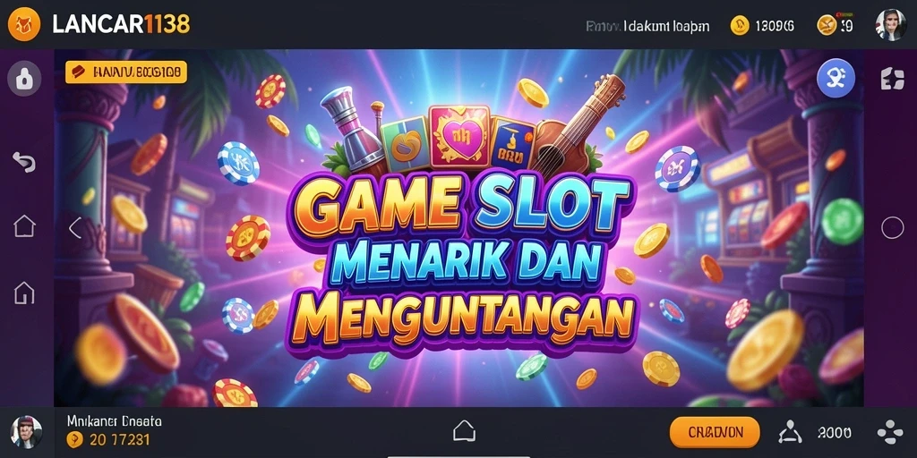 Tampilan menarik dari gameplay Slot di LANCAR138.
