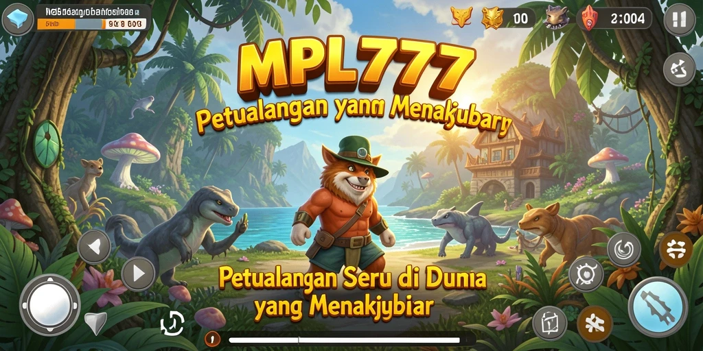 Tampilan gameplay MPL777 yang penuh aksi dan petualangan.