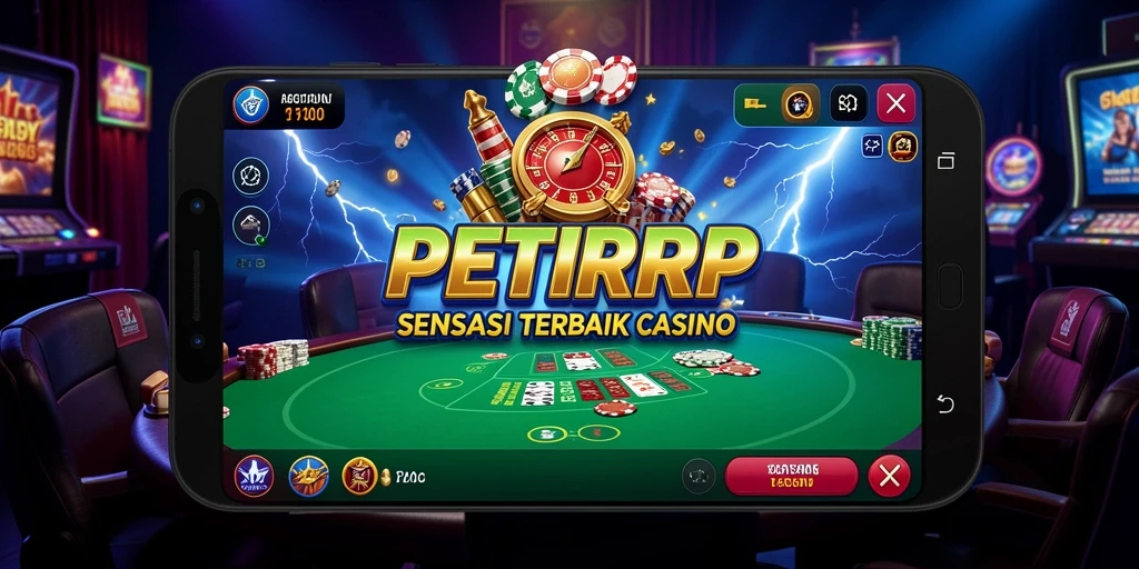 Gameplay menarik dalam game Live Casino PETIRRP menampilkan dealer langsung dan suasana seru.
