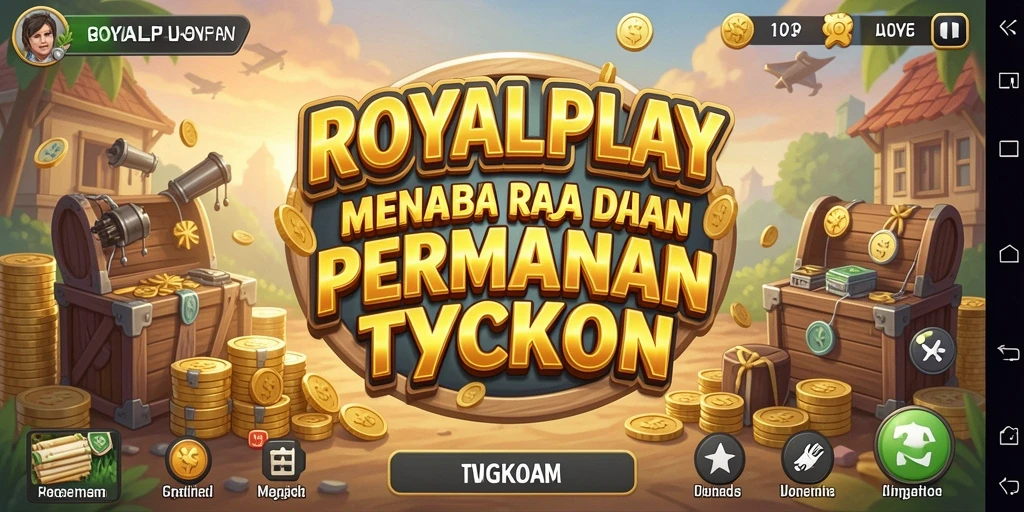 Tampilan gameplay ROYALPLAY yang menarik dan interaktif.