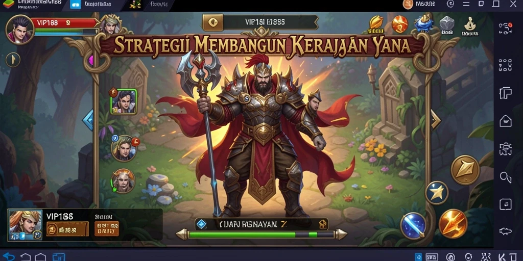 Tangkapan layar dari permainan <strong>VIP188</strong> menunjukkan aksi strategi yang mendebarkan.